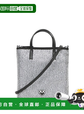 PINKO 女士单肩包 102746A218Z99N AW2024 黑色手提包