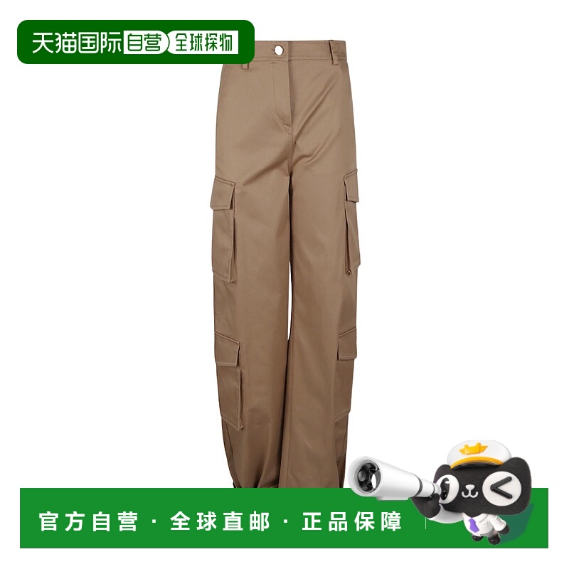 1h可退 VALENTINO 女士休闲裤 BRB5J571M0BG SS2024 花色 工装休