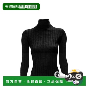 AW2025 ROSE J01121NERONERO 黑色 女士针织毛衣 1h可退