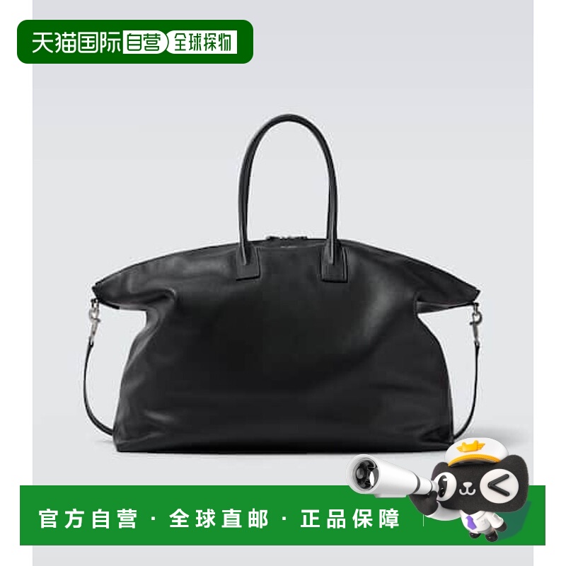 1h可退 潮奢 Saint Laurent 圣罗兰 男士 'Giant' 皮革旅行袋