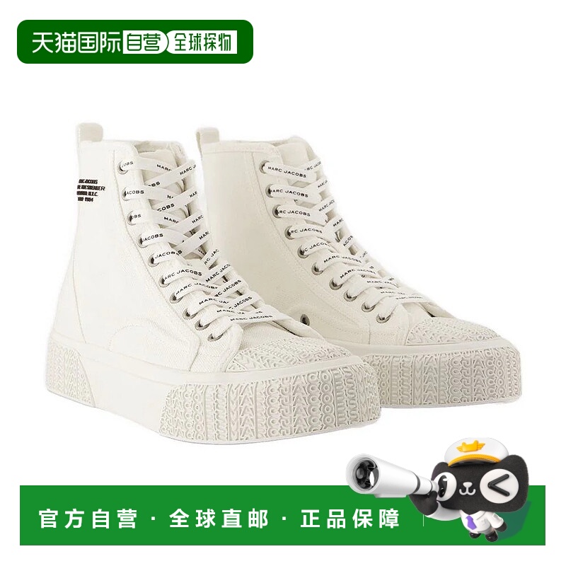 1h可退 MARC JACOBS 女士运动鞋 2S4FSN023F02 SS2025 白色
