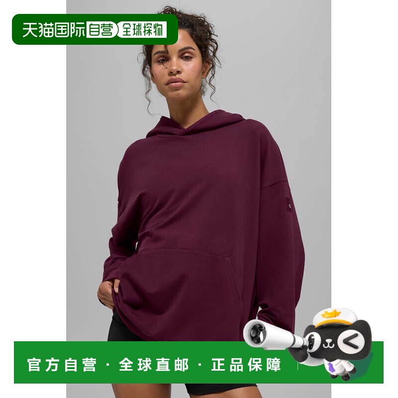 alo yoga 休闲纯色套头连帽卫衣 女款m3245rGreen Olive图片