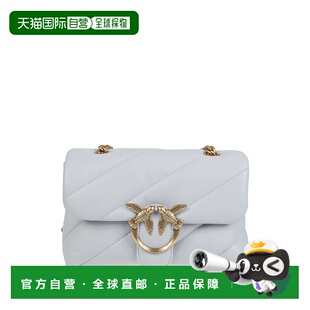 PINKO 女士斜挎包 100039A0F2E37Q SS2026 蓝色 LOVE PUFF MINI