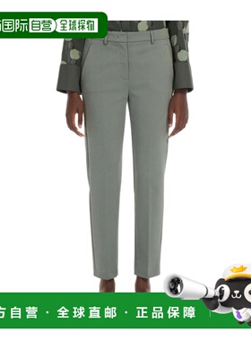 MAX MARA 女士休闲裤 6781074806002 SS2024 灰色 直筒休闲裤