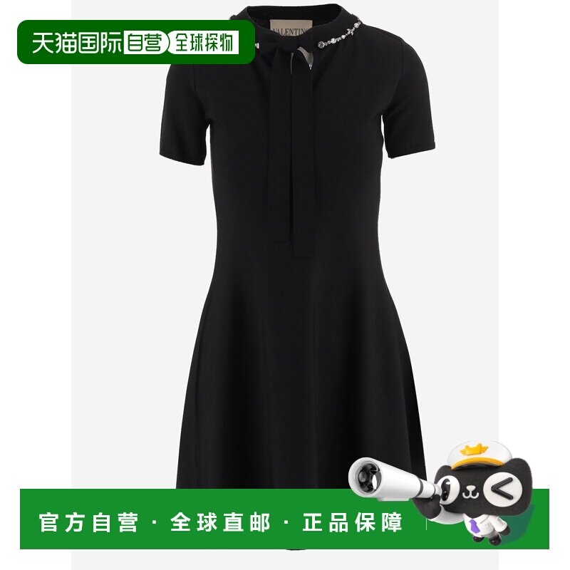 VALENTINO 女士连衣裙 9B3KD15YAC50NO AW2026 黑色