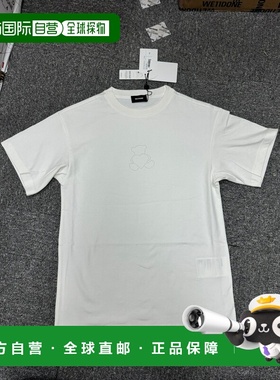 WE11DONE 女士T恤 WDTT224780UIV AW2024 白色 短袖T恤