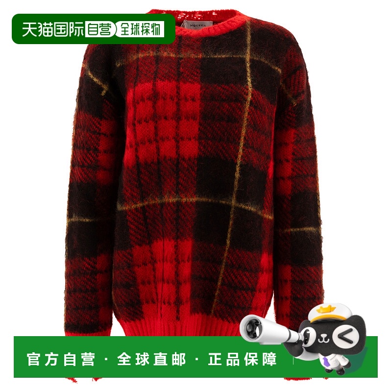 1h可退 ALEXANDER MCQUEEN 男士针织衫 807292Q1BBC6130 AW2024