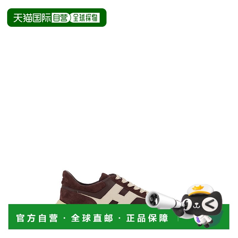 1h可退 HOGAN 男士运动鞋 HXM5630FR30UHG0VT3 AW2025 红色
