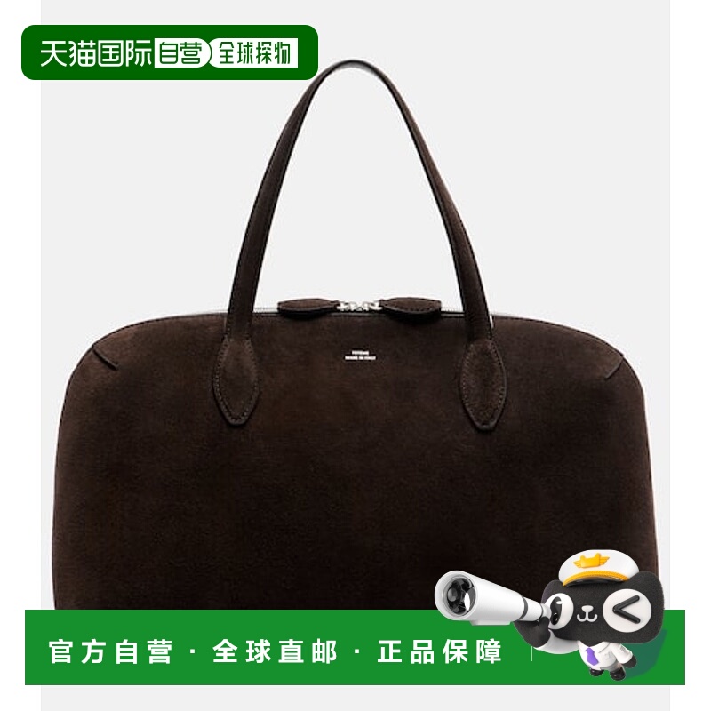 1h可退 潮奢 toteme 女士 Day 绒面革手提包 brown棕色 舒适时尚