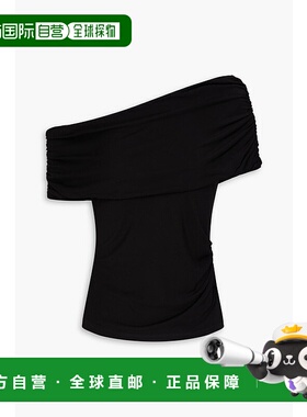 1h可退 潮奢 Simkhai 女士 Natassa 单肩针织上衣 2252149DBLACK