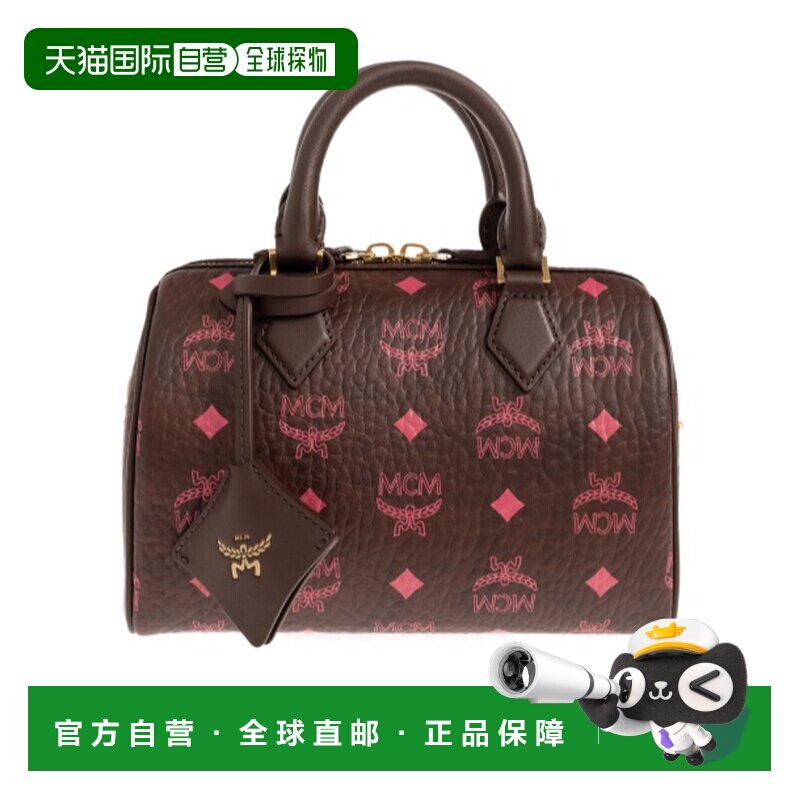 MCM 女士手提包 MWBGSEA024B AW2026 棕色 Ella 双提手手提包图片