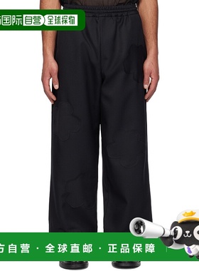 1h可退 潮奢 FORMA.GALLERY 男士 黑色 Flower Patch Oversize 长