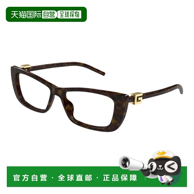 GUCCI 女士眼镜 GG1682O003 SS2025 黑色 全框平光镜