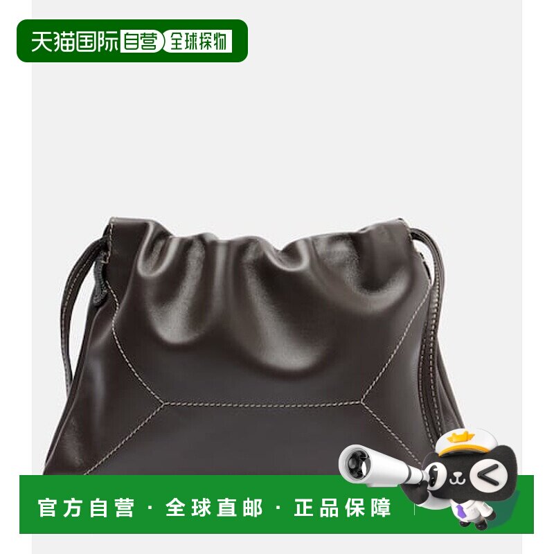 潮奢 Brunello Cucinelli 布内罗 古奇拉利 女士 迷你皮革斜挎包