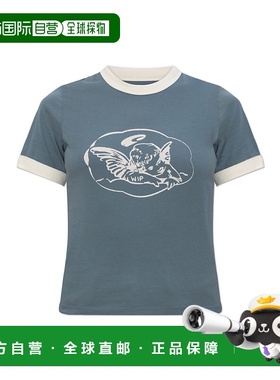 CARHARTT WIP 女士T恤 I03603403GG60 SS2026 蓝色