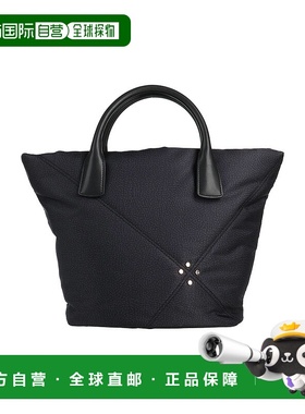 潮奢 Borbonese 女士 手袋 BLACK黑色 单肩包手提包时尚舒适