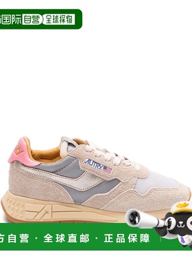 AUTRY 女士运动鞋 WWLWRL06SILV SS2026 灰色 REELWIND LOW REFL