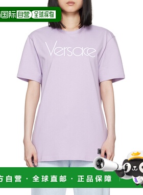 VERSACE 女士T恤 10126151A115942LC70 AW2024 紫色
