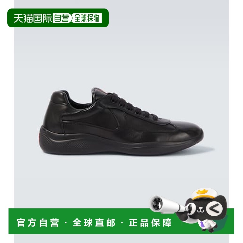 1h可退 潮奢 Prada 普拉达 男士 America's Cup 皮质运动鞋男鞋