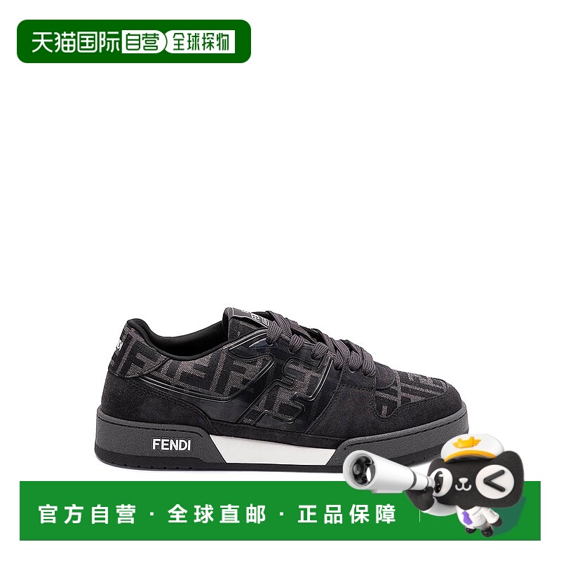 FENDI 男士运动鞋 7E1688AQ6IF1R71-0 AW2025 黑色 Match Cross S