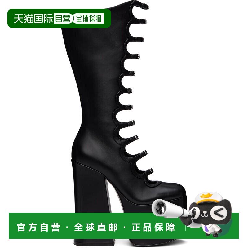 Marc Jacobs 马克 雅可布 女士 黑色 The Kiki Knee-High 高筒靴