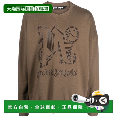 PALM ANGELS 男士卫衣 PMBA074E23FLE0016010 AW2023长袖