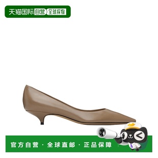 THE ROW 女士高跟鞋 F1709SL1BGG AW2025 棕色 尖头中跟鞋