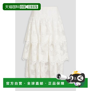 潮奢 半身裙 ZIMMERMANN 精饰层叠薄纱长款 5805SHIGI 女士 1h可退