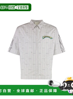 GIVENCHY 男士衬衫 BM60ZM1YEN020 SS2024 灰色 Givenchy Striped