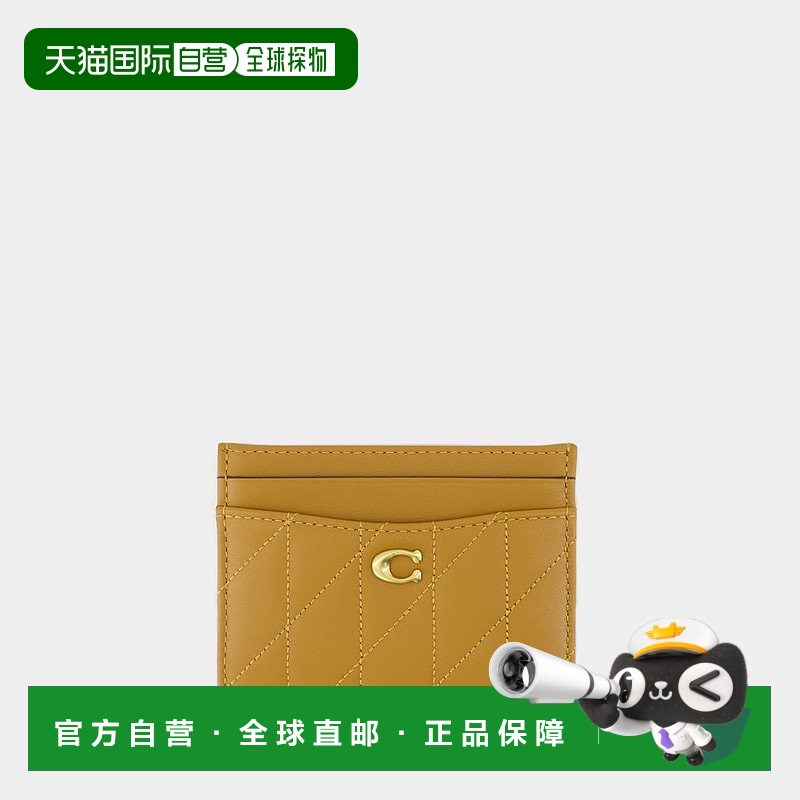 1h可退 潮奢Coach 蔻驰 女士 矩形卡夹 CM434 舒适时尚