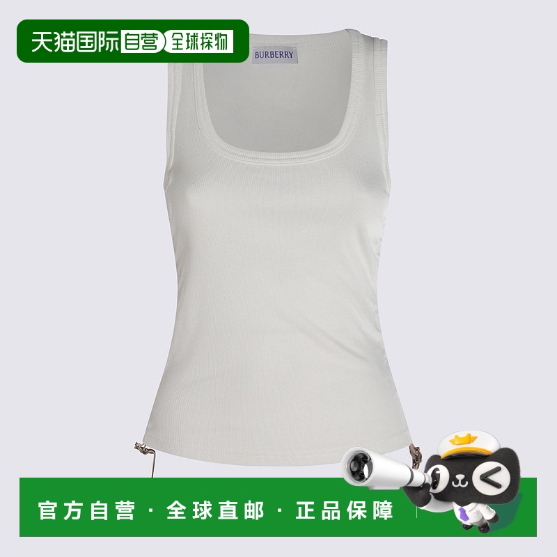 1h可退 BURBERRY 女士背心吊带 8109197B8764 SS2025 白色
