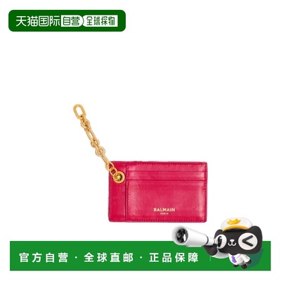 BALMAIN 女士钱包 GN1MA274LNAH4CJ SS2026 红色 Card holder