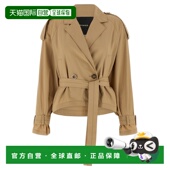 女士大衣 Tanya 106165A2ERD41 PINKO SS2026 浅棕色 trench