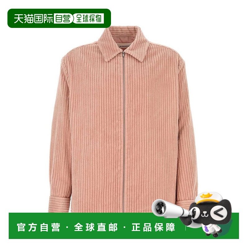 1h可退 潮奢 Jil Sander 吉尔 桑达 男士 拉鍊燈芯絨襯衫 J21SW01
