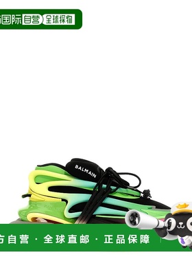 BALMAIN 男士运动鞋 CM1VJ309KNCMEAH AW2024 黑色 Unicorn 低帮