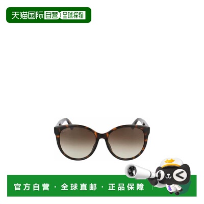 GUCCI 女士太阳镜 GG0636SK002 SS2025 棕色 GG0636SK古驰