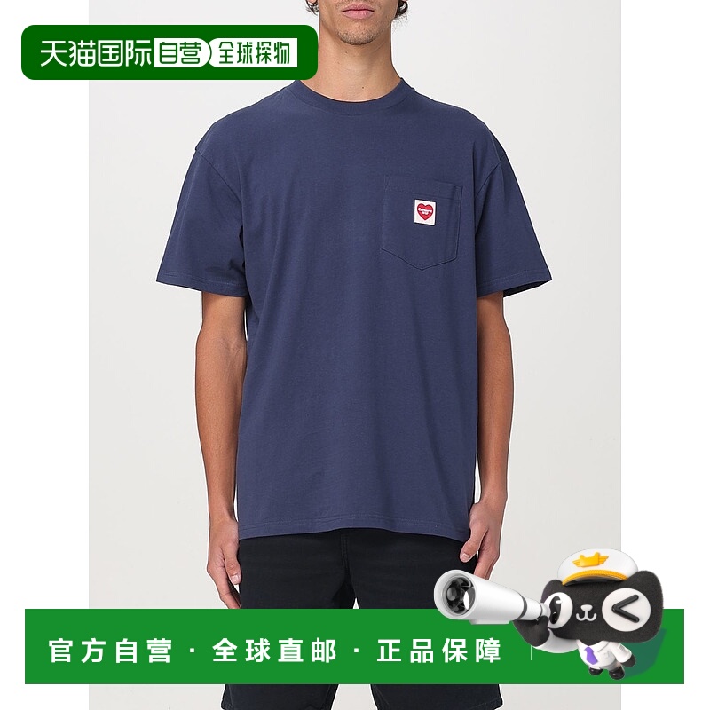 1h可退 CARHARTT WIP 男士T恤 I03212801XX SS2025 蓝色 T-shirt