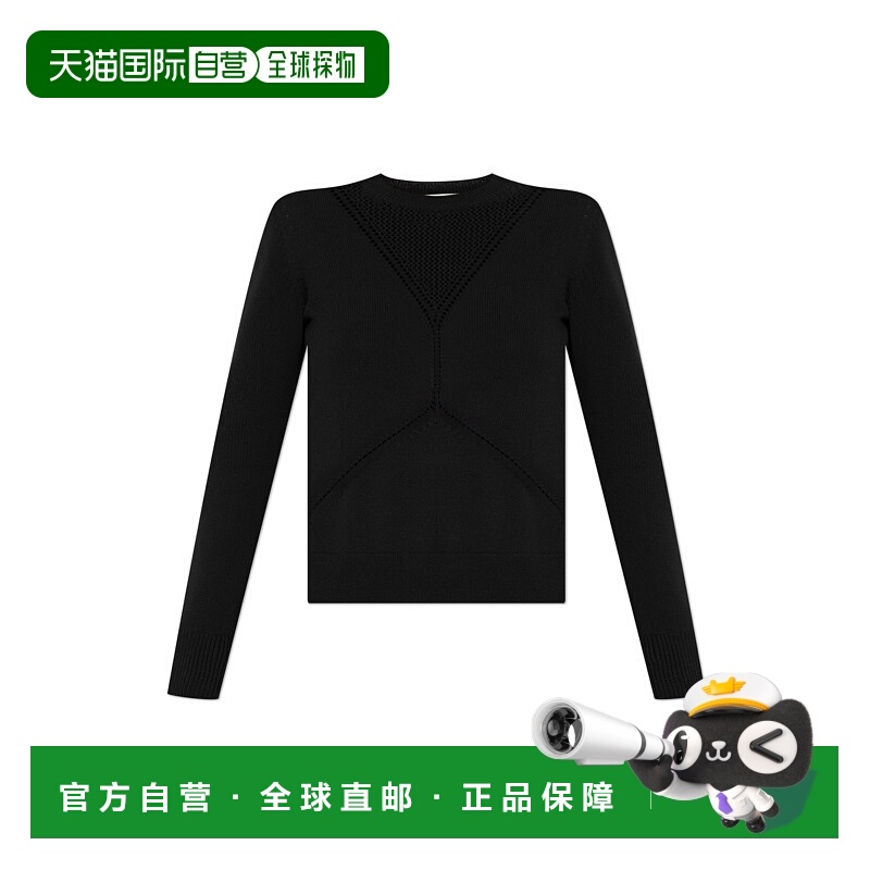 1h可退 JIL SANDER 女士针织毛衣 J01GP0117J14617001 CO 黑色