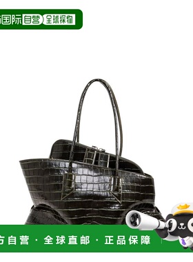 1h可退 潮奢 The Attico 女士 Attico La Passeggiata 压纹中号包