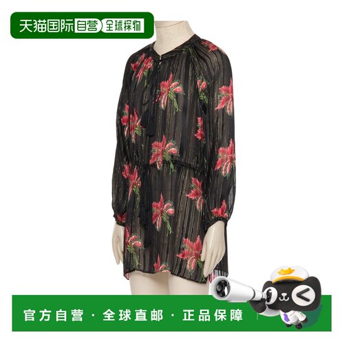 VALENTINO 女士连衣裙 VABT30B9L41G SS2026 花色 长袖衬衫