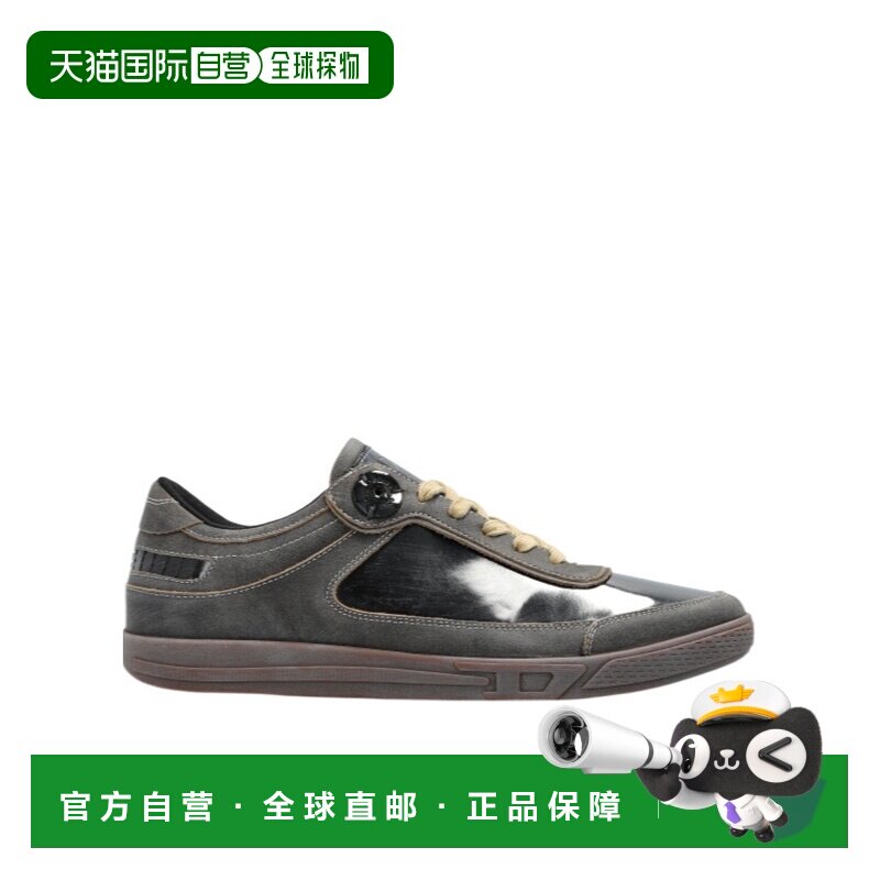 DIESEL 男士休闲鞋 Y03903P7734HB531 AW2026 灰色 低帮系带休闲