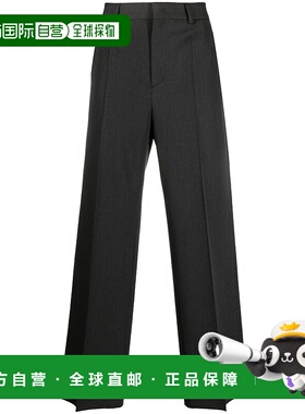 VALENTINO 男士休闲裤  6V3RBJ708JM113 SS2025深灰色直筒裤