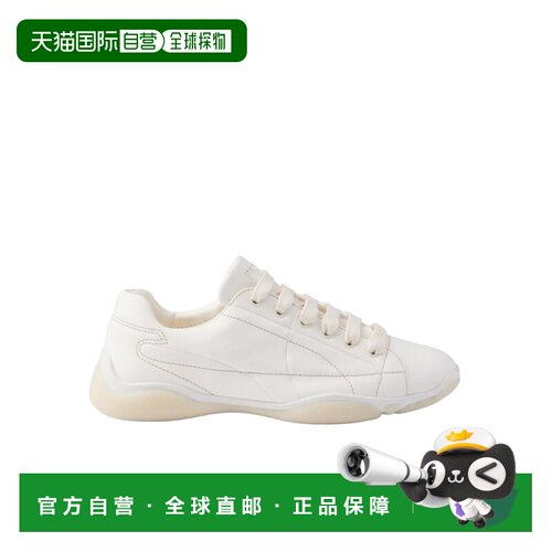 PRADA 女士运动鞋 1E942N038F0304 SS2026 白色 SPIN