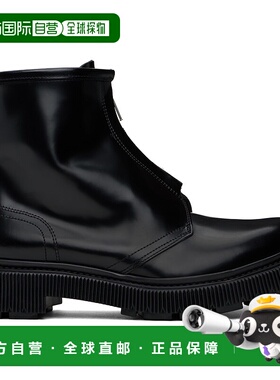 1h可退 潮奢 Adieu 男士 黑色 Type 197 踝靴 Type197男靴