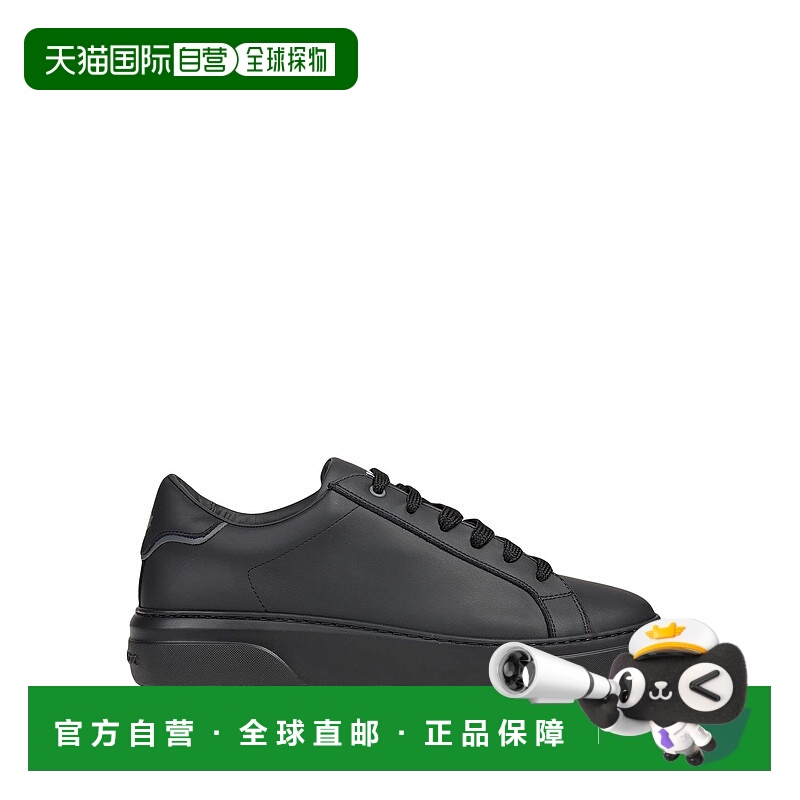 1h可退 潮奢 Dsquared2 二次方 男士 运动鞋 black黑色 舒适时尚