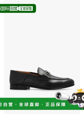 SALVATORE FERRAGAMO 女士芭蕾乐福鞋 01E100OTTONE758468NERO