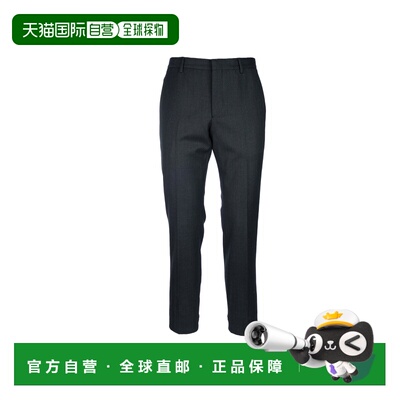1h可退 PRADA 男士休闲裤 UP037515JXF0308 AW2025 黑色 PANTALON