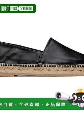 1h可退 潮奢 Ami Paris 女士 黑色 AMI Leather 草编鞋 USV151AL0