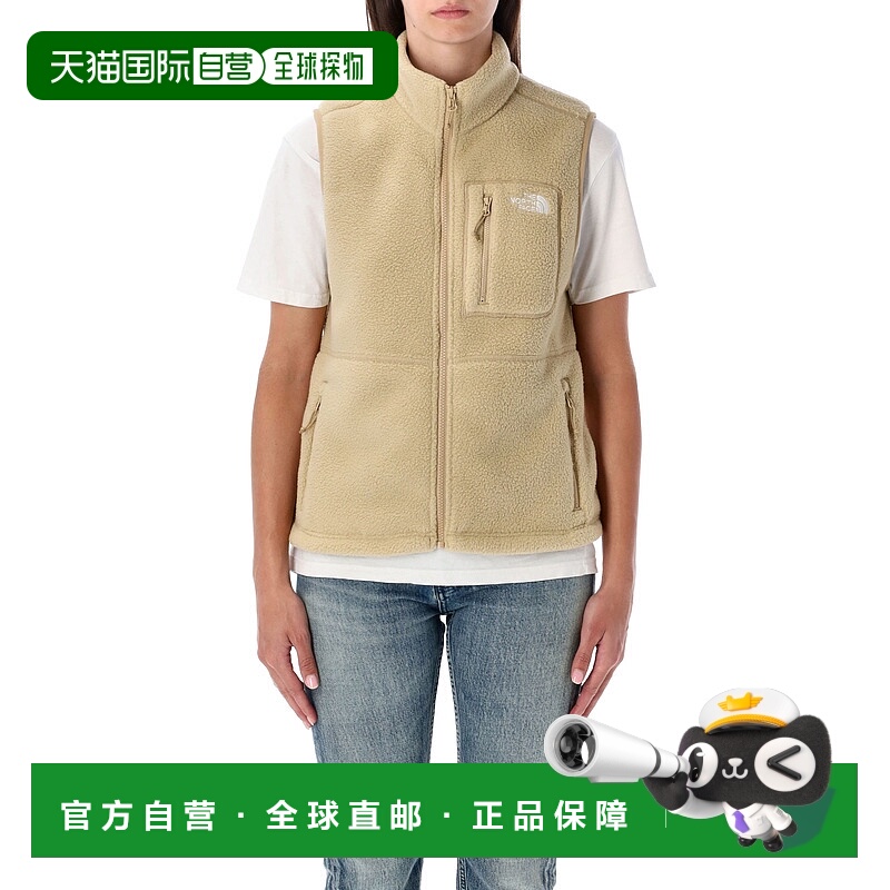1h可退 THE NORTH FACE 女士马甲 NF0A8B6FLK5 AW2025 浅棕色