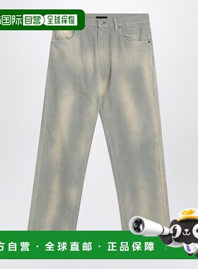 PRADA 男士休闲裤 GEP358166EF0V3N AW2025 浅蓝色 Corduroy jean